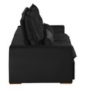 Ver imagem 6 de Sofá Modular 4 Lugares 2.30M Retrátil E Reclinável Preto