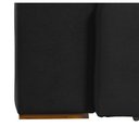 Ver imagem 2 de Sofá Modular 4 Lugares 2.30M Retrátil E Reclinável Preto