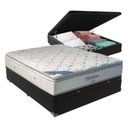 Ver imagem 1 de Cama Box com Baú Casal e Colchão Freedom Ortobom D33 Preto