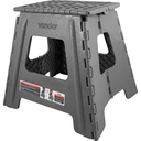 Ver imagem 3 de Banqueta Plástica Dobrável 360 Mm Cinza Vonder