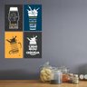 Placas Decorativas Geek Jedi Frases Cerveja 20x30cm Kit 4un - 2