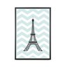 Quadro Poster Torre Eiffel AFFARI DECOR Caixinha - 20x30cm - 1