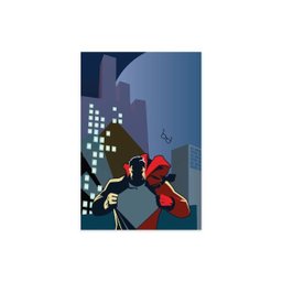 Placas Decorativas Superman Geek 30x40cm Kit 4un - 4