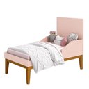 Ver imagem 3 de Berço Americano New Classic Rosa com Pés Madeira e Colchão Gazin ? Reller