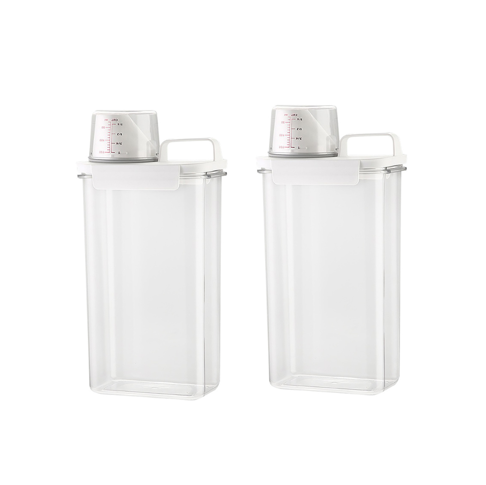 Kit 2 Potes com Tampa Hermetica e Bico Dosador - 3