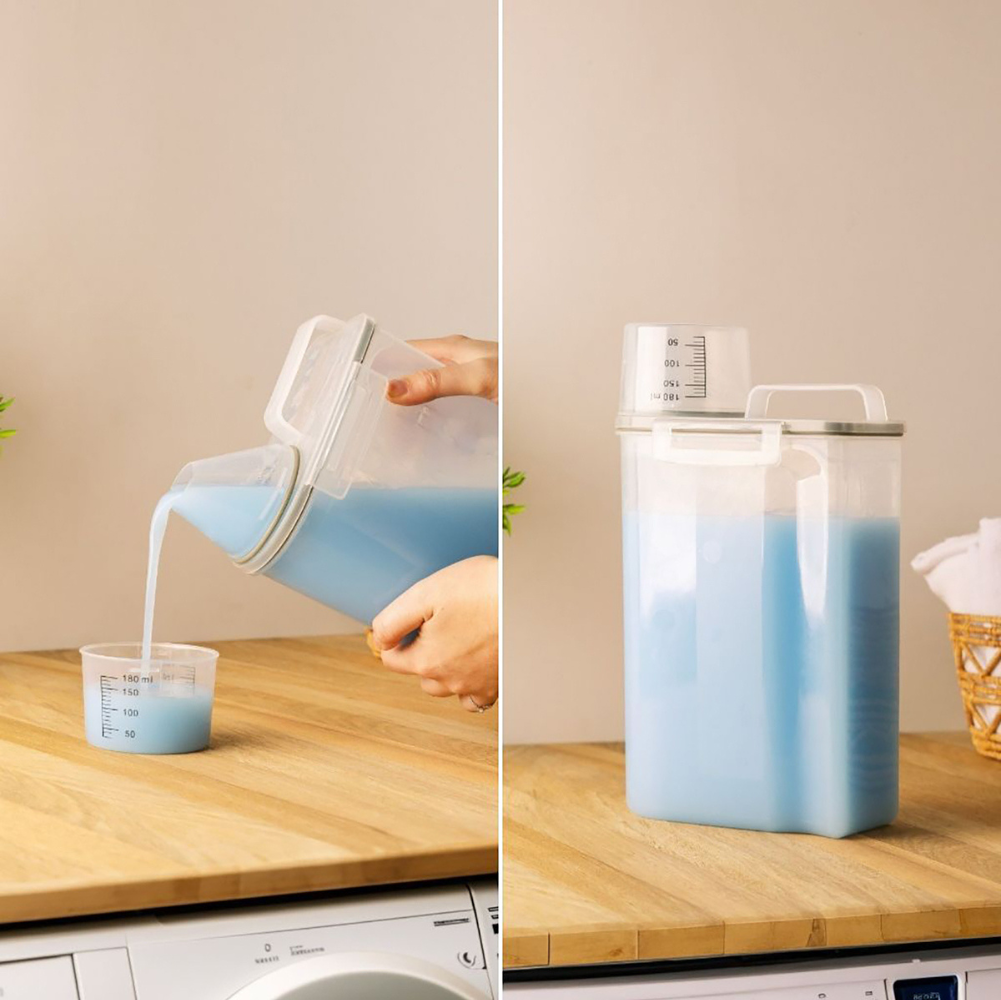 Kit 2 Potes com Tampa Hermetica e Bico Dosador - 5