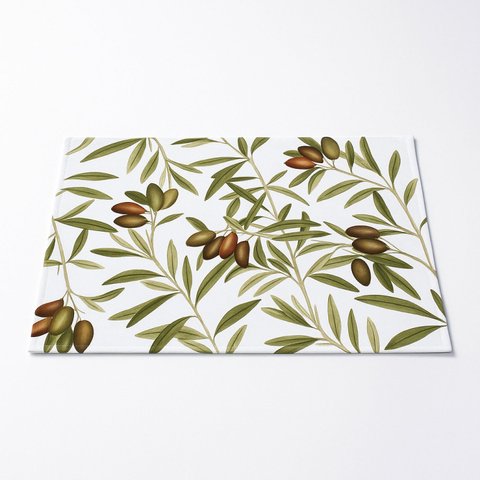 Kit Jogo Americano Linha Oliva 4 Peças em Tecido