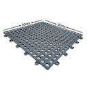 Ver imagem 2 de KIT 6 Tapete Flexível Antiderrapante 30x30 Box Banheiro Piscina:CINZA