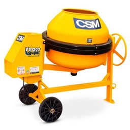 Betoneira 400 litros com Motor Monofásico e Chave Elétrica NR12 - 1 Traço Super - CSM - 1