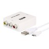 Adaptador Conversor de Vídeo de Hdmi para Rca Av Vídeo - 7