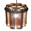 Ver imagem 3 de Luminária Teto Tipo Pendente em Mdf - Completa