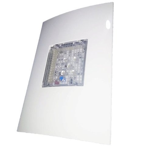 Conjunto 4x2 Linha sleek branco Alto Brilho - 1 Luz de Emergência Standard 3 LEDs