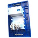 Ver imagem 2 de Conjunto 4x2 Alto Brilho Linha Infiniti - 1 Tomada 2P+T 20 A + tomada USB 1A separadas