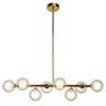 Lustre Pendente 8 globos Molecular - 1