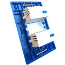 Ver imagem 2 de Conjunto 4x2 Alto Brilho Linha Infiniti - 2 Tomada USB 1 A separadas