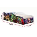 Ver imagem 2 de Cama Solteiro Vingadores 2, Móveis Juvenil