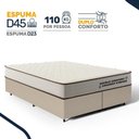 Ver imagem 5 de Cama Box Queen com Colchão de Espuma D45 Double Comfort 158x198x59cm