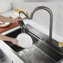 Ver imagem 4 de CUBA AÇO INOX GOURMET RETANGULAR COM TORNEIRA - PRETO