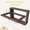 Ver imagem 4 de Vitrô Basculante em Madeira Itaúba 60x40cm