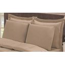 Ver imagem 3 de Kit Edredom Aconchego Casa Dona Dupla Face Casal Queen 6 Pçs com Lençol Bege