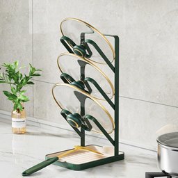 Suporte para Tampas de Panelas e Talheres multiuso - 1
