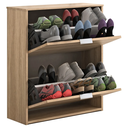 Ver imagem 1 de Sapateira Basculante Organizadora Multiuso Armário 2 Portas