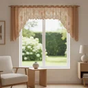 Ver imagem 6 de Cortina Bando Renda Cascata Cozinha Bule 3,15x1,00 Sortida:Marrom