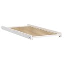 Ver imagem 1 de Cama Auxiliar Solteiro Madeira Maciça 715b Branco Lavado Marjori