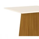 Ver imagem 2 de Mesa de Jantar Tampo MDF Canto Reto 90 cm Sarah