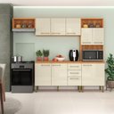 Ver imagem 7 de Cozinha Compacta 2 Peças 198cm x 240cm Malu Bege/Cinamomo/Off White