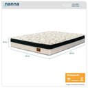 Ver imagem 2 de Colchão King Size Buenos Aires Molas Superlastic 193x203x30cm