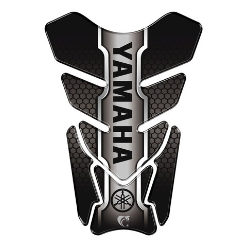 Adesivo Resinado Protetor de Tanque Moto Yamaha Preto Teu Adesivo Adesivo Resinado Protetor de Tanqu