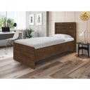Ver imagem 1 de Cama Baú Espaçosa Larissa Solteiro Malbec Framar
