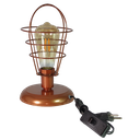 Ver imagem 1 de Abajur Aramado Lampshape Cobre Sala Quarto Cozinha Banheiro