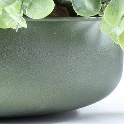 Arranjo de Eucaliptos Artificiais em Vaso Verde Fosco - 4