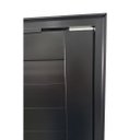 Ver imagem 5 de Porta Pivotante com Puxador Alumínio Preto Linha Veneza:Esquerda/ 210 x 100