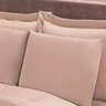 Kit 6 peças: Edredom Dupla Face Premium Luxo Casa Dona Casal Queen Bege - 2