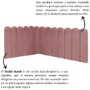 Ver imagem 5 de Cabeceira Painel Cama Queen Box Nuvem Suede Sandy 160 cm:Rosê