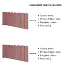 Ver imagem 6 de Cabeceira Painel Cama Queen Box Nuvem Suede Sandy 160 cm:Rosê