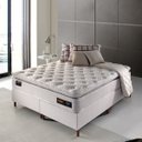 Ver imagem 1 de Conjunto Colchão Casal Royale Grey - 1,38x1,88