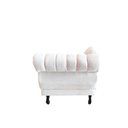 Ver imagem 7 de Recamier Decorativo Divã Amsterdã 147cm Lado Esquerdo Bouclé Marfim