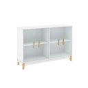 Ver imagem 1 de Cristaleira Horizontal 1200x800x350mm Legno Movelbento Branco
