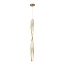 Ver imagem 3 de Lustre Pendente Skylight Dna 3078S LED Bivolt Dourado/Translucido