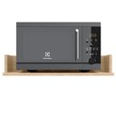 Ver imagem 3 de Suporte Suspenso para Micro-ondas Forno 60x40 Cm Class L03 Amadeirado - Lyam