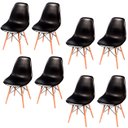 Ver imagem 5 de Kit 4 Cadeiras Eames Eifell 130pp Cor:preto