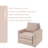Poltrona Simi 2 em 1 Poltrona Cama Rosé Estofama - 4