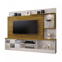 Estante Home Theater para TV Até 65 Polegadas Dinamarca Espelho Plus Mavaular - 2 Estante Home Theater para TV Até 65 Polegadas Dinamarca Espelho Plus Mavaular - 2