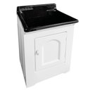 Ver imagem 1 de Gabinete para Lavanderia com Tanque Esfregadeira de Roupas 40l Limpar Calçados Organizar Lavanderia