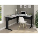 Ver imagem 1 de Mesa para Escritório Retangular em L Pé Metálico 160cm Espresso Móveis