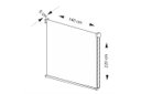 Ver imagem 7 de Persiana Rolo Blackout Bege 140 (l) X 220 (a) Cm Cortina C/ Kit de Instalação 1,40 (l) X 2,20 (a)